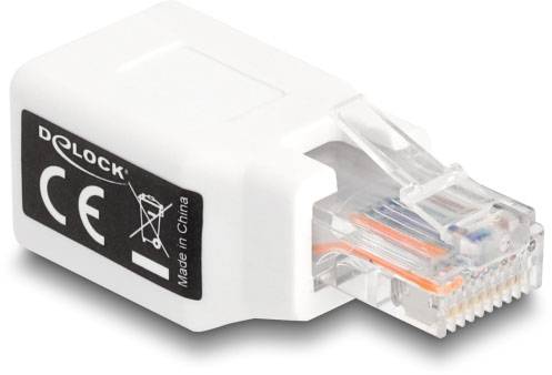 Delock RJ50 Netzwerk Adapter [1x RJ50-Stecker - 1x RJ50-Buchse] Weiß