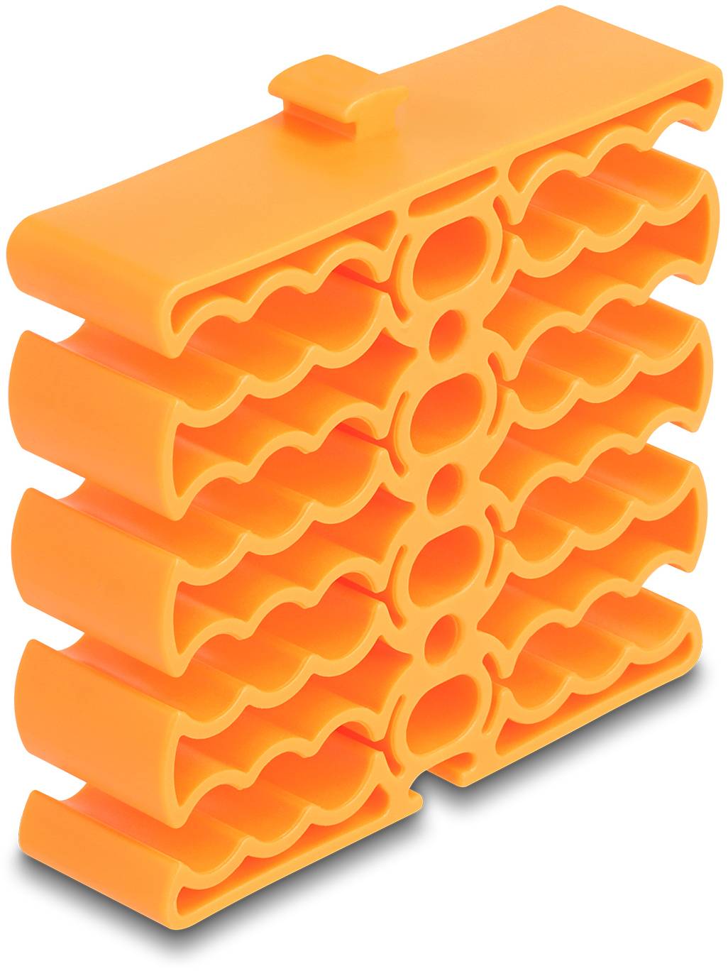 Delock Kabel-Halteclips Kunststoff Orange 1 St. 66255