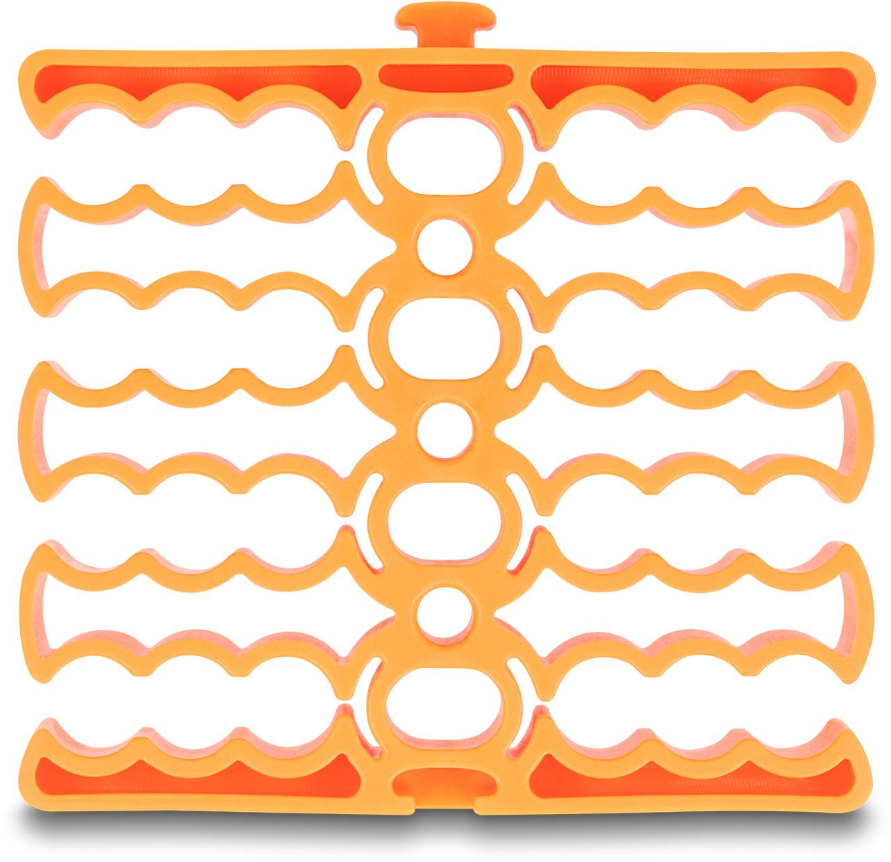 Delock Kabel-Halteclips Kunststoff Orange 1 St. 66255