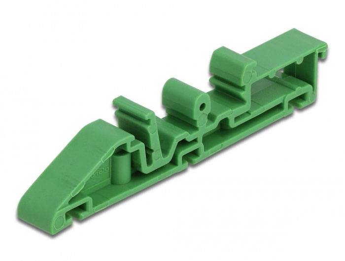 Delock 66261 Hutschienenadapter für Hutschienenmontage 1 St. Bag