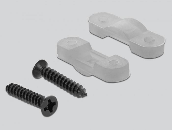 Delock 66264 VGA Adapter [1x D-SUB-Stecker 9pol. - 1x Buchse] Schwarz