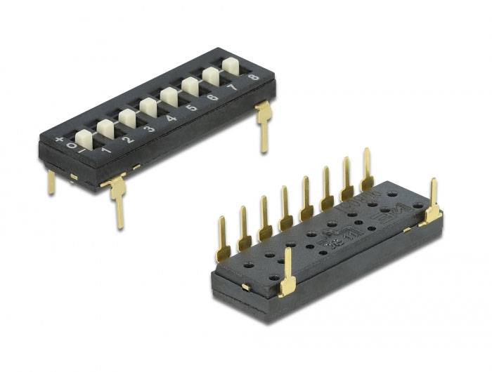 Delock 66306 66306 DIP-Schalter Tri-State 1 St. Bundle