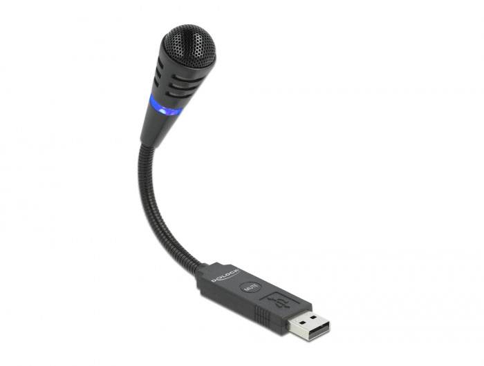 Delock Ansteck Gesangs-Mikrofon 66499 Übertragungsart (Details):USB