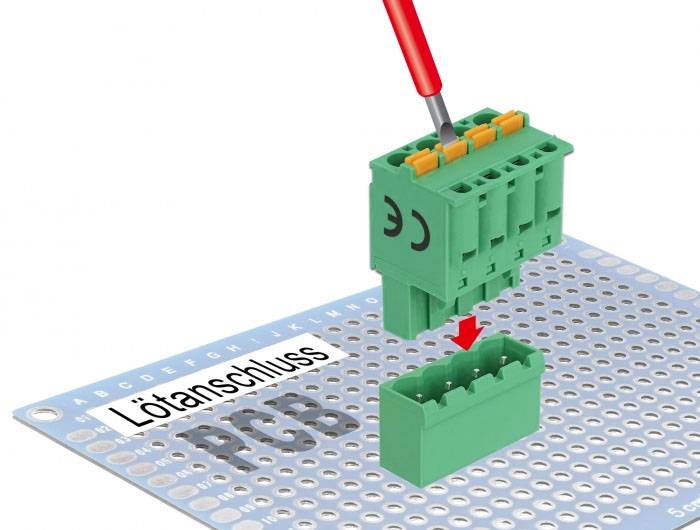 Delock 66501 66501 Adaptionskit Grün