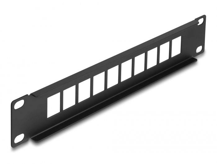 Delock 66676 Patch-Panel 1 HE Schwarz