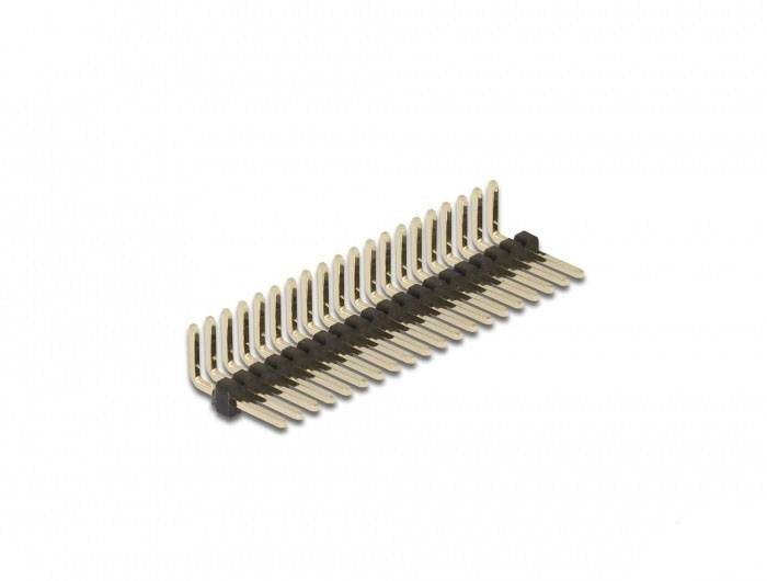 Delock Stiftleiste (Standard) Anzahl Reihen: 1 Polzahl je Reihe: 20 66690 1 Set Bag