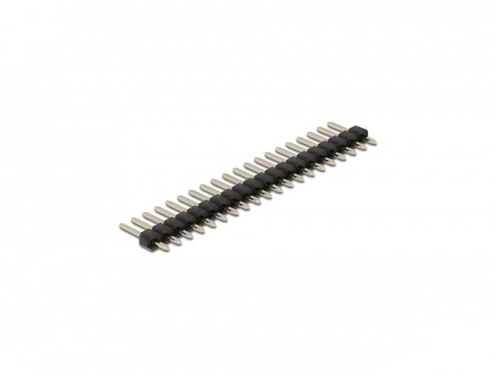 Delock Stiftleiste (Standard) Anzahl Reihen: 1 Polzahl je Reihe: 20 66693 1 Set Bag