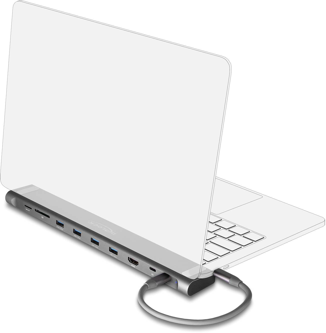 Delock USB-C® Dockingstation 87895