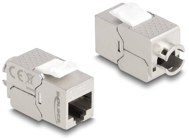 Delock 87891 RJ45-Einbaumodul Keystone CAT 6a 1St.