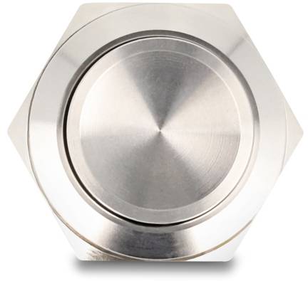 Delock 20985 20985 Drucktaster 3A 1 x Ein/(Aus)/(Ein) tastend (B x T) 43mm x 25mm IP65 1 St. Bag