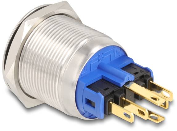 Delock 20986 20986 Drucktaster 3A 1 x Ein/(Aus) tastend Weiß (B x T) 45mm x 30mm IP65 1 St. Bag