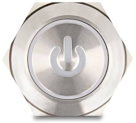 Delock 20987 20987 Drucktaster 3A 1 x Ein/(Aus) tastend Rot (B x T) 45mm x 30mm IP65 1 St. Bag