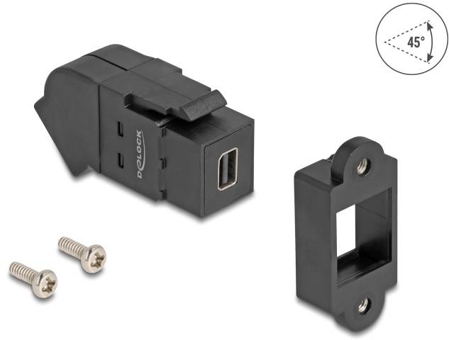 Delock 67154 Displayport-Einbaumodul Keystone 1St.