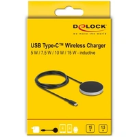 Delock Induktions-Ladegerät 1.25A 66467 66467 Ausgänge 1x USB-C® Schwarz Delock Induktions-Ladegerät 1.25A 66467 66467 Ausgänge 1x USB-C® Schwarz