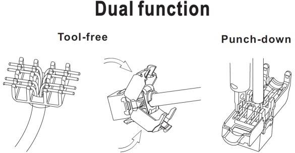 Delock 86405 RJ45-Einbaumodul Keystone CAT 6a 1St.