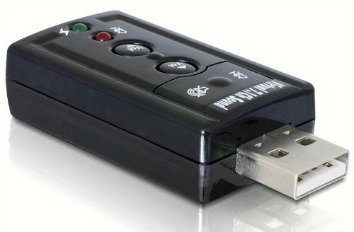 Delock 61645 2.0 Soundkarte, Extern