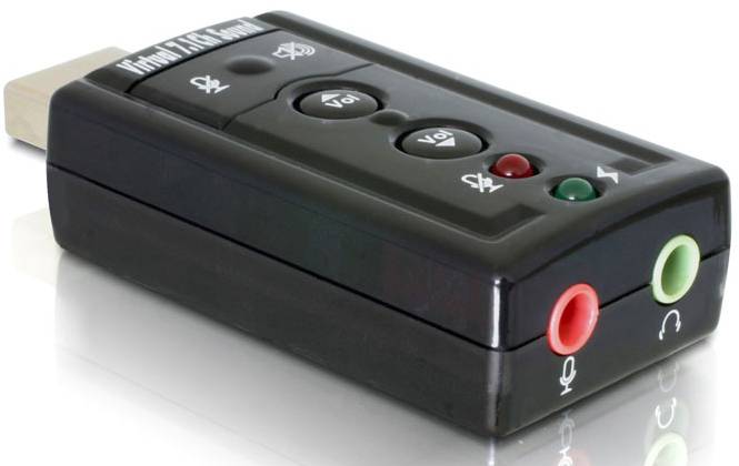 Delock 61645 2.0 Soundkarte, Extern