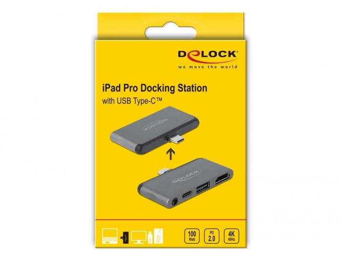 Delock 87751 iPhone Dockingstation Apple Grau