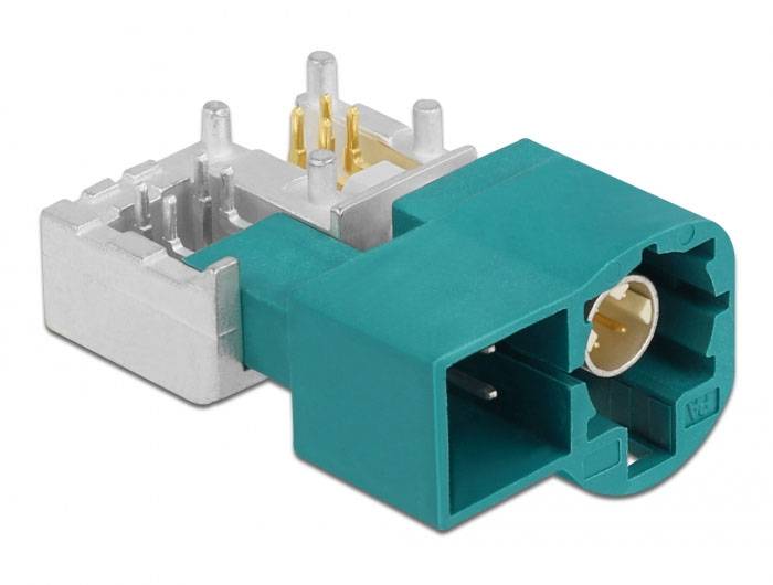 Delock HSD Z Stecker +4 Power Pins PCB 90359 90359 Blau Inhalt: 1St.