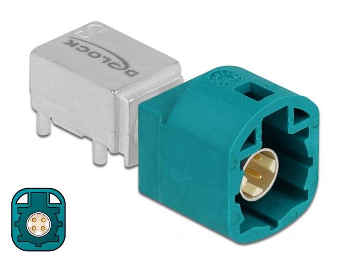 Delock HSD Z Stecker PCB 90357 90357 Blau Inhalt: 1St.