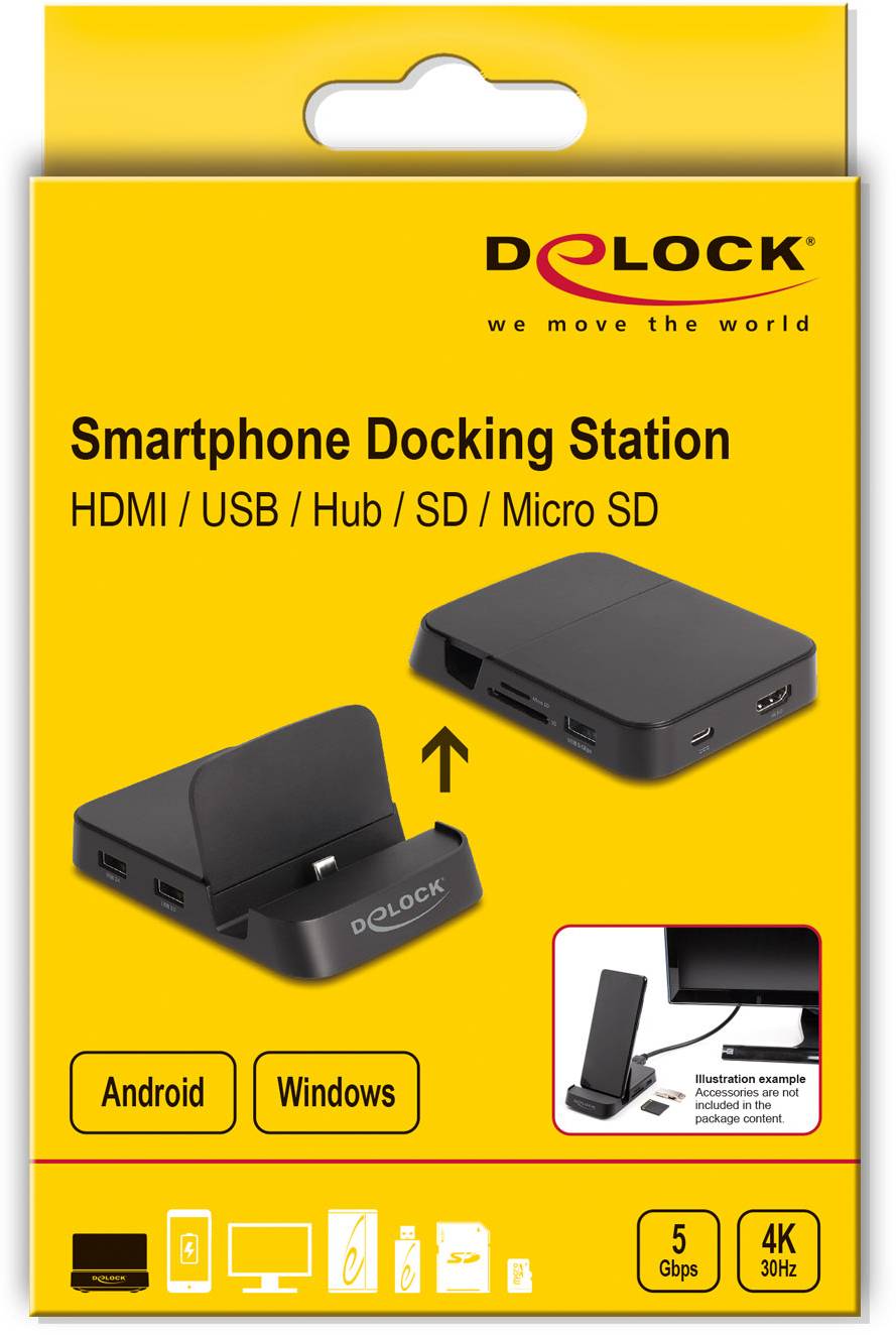Delock Dockingstation - USB-C / Thunderbolt 3