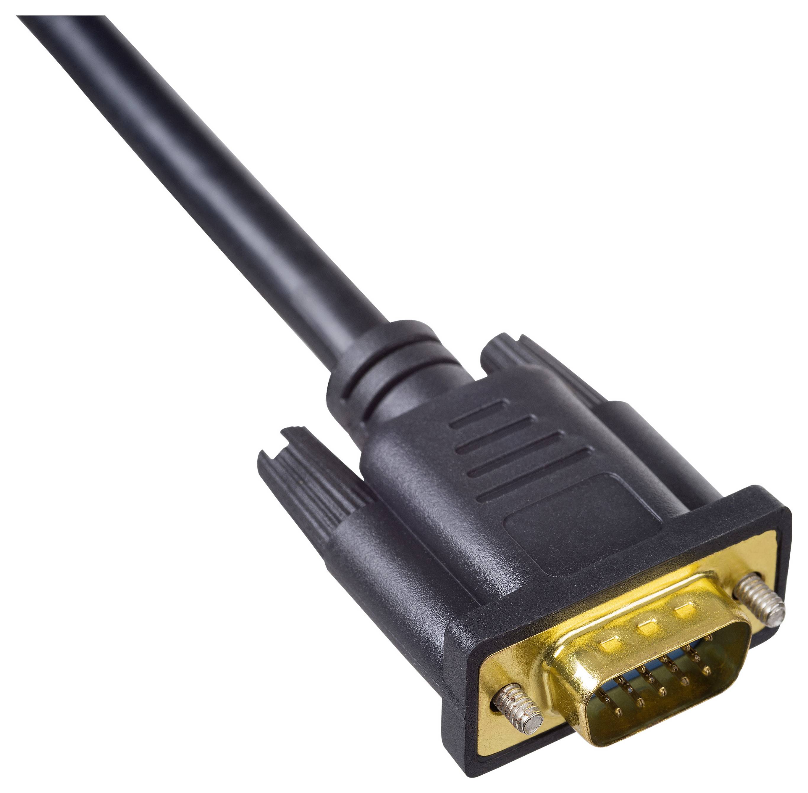 Akyga Anschlusskabel 1.8m Schwarz AK-AV-03 DVI-Kabel