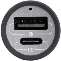 Akyga AK-CH-26 USB Ladegerät 100 W 1x USB-C®, 1x USB-A QC 3.0, USB PD 3.0 Grau KFZ, LKW GaN, Schnel Akyga AK-CH-26 USB Ladegerät 100 W 1x USB-C®, 1x USB-A QC 3.0, USB PD 3.0 Grau KFZ, LKW GaN, Schnel