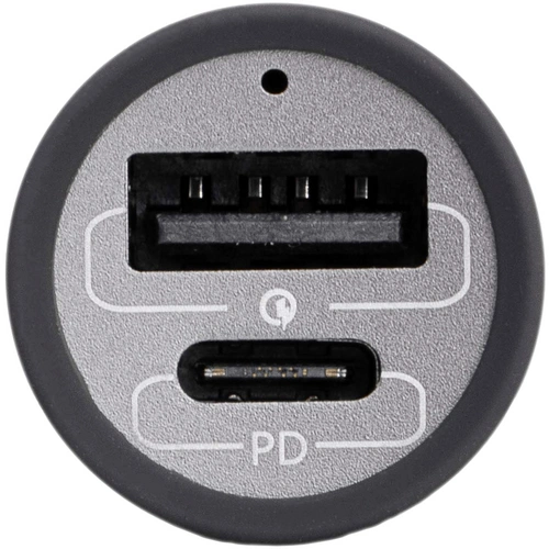 Akyga AK-CH-26 USB Ladegerät 100 W 1x USB-C®, 1x USB-A QC 3.0, USB PD 3.0 Grau KFZ, LKW GaN, Schnel Akyga AK-CH-26 USB Ladegerät 100 W 1x USB-C®, 1x USB-A QC 3.0, USB PD 3.0 Grau KFZ, LKW GaN, Schnel