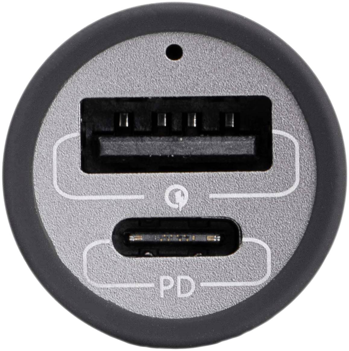 Akyga AK-CH-26 USB Ladegerät 100W 1x USB-C®, 1x USB-A QC 3.0, USB PD 3.0 Grau KFZ, LKW GaN, Schnellladegerät