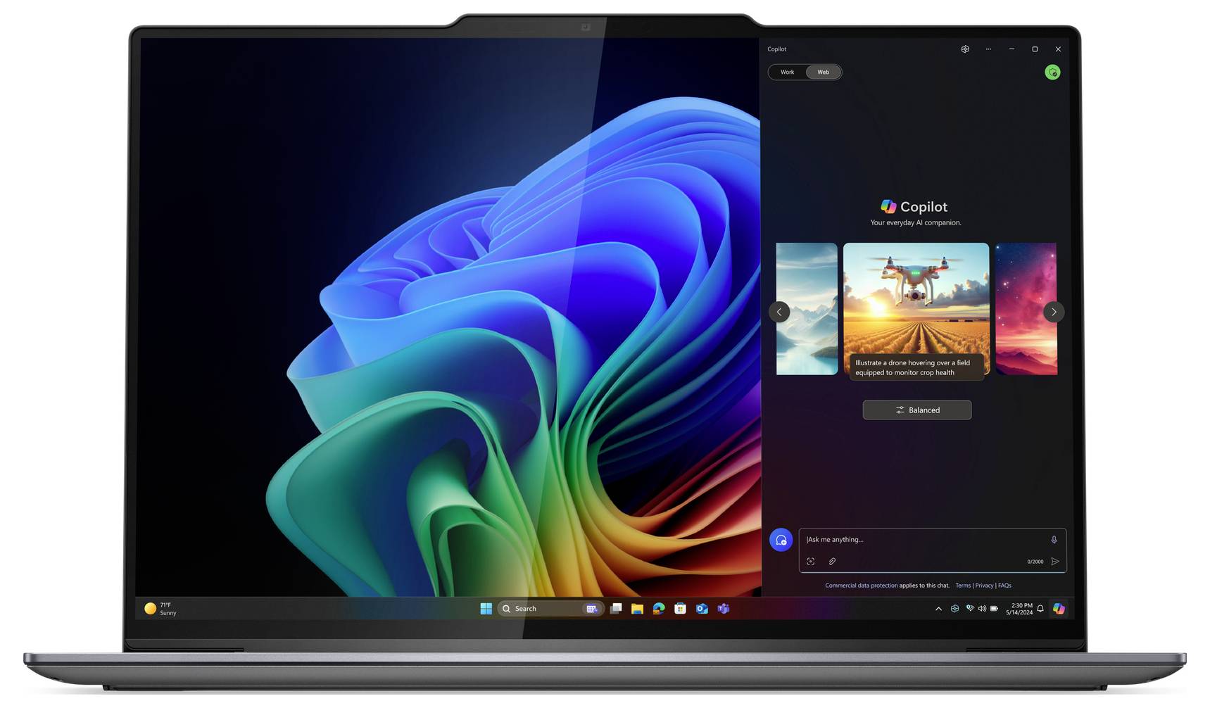 Lenovo Notebook ThinkPad X9-14 Gen 1 35.6cm (14 Zoll) 2.8K Intel® Core™ Ultra 7 258V 32GB RAM 1TB SSD Deutsch, QWERTZ Grau 21QA0