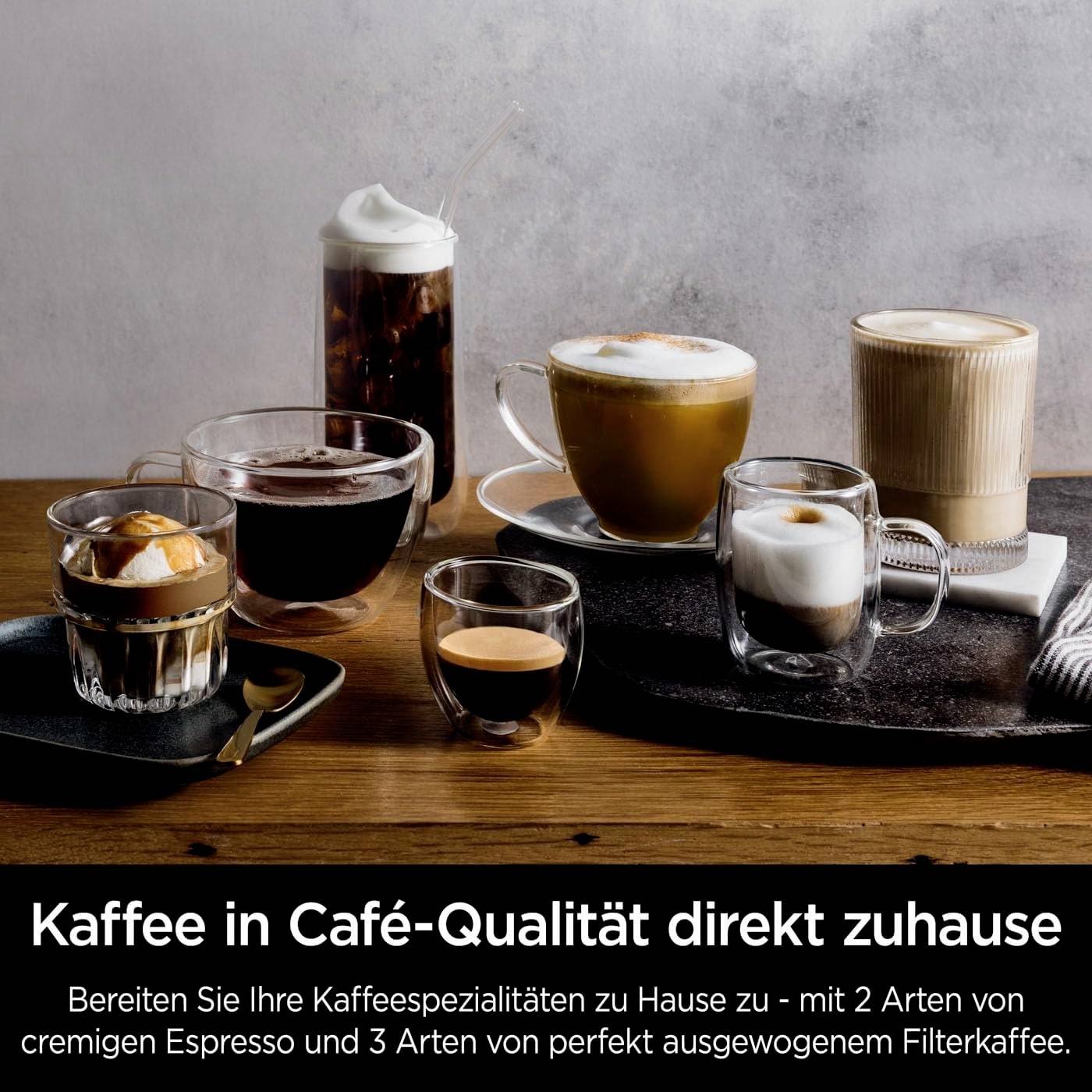 Ninja Luxe Essential Espressomaschine Silber, Schwarz 1650W