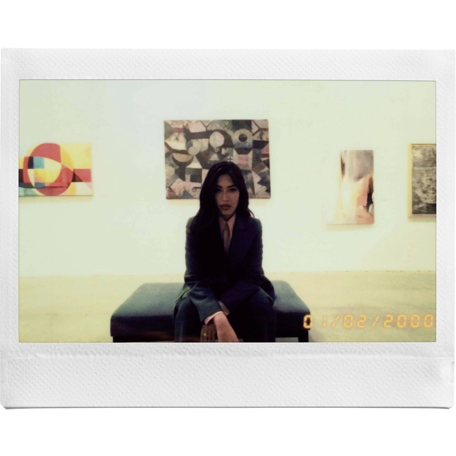 Fujifilm Instax Wide Evo Sofortbildkamera Schwarz Bluetooth, Integrierter Akku, mit eingebautem Blitz