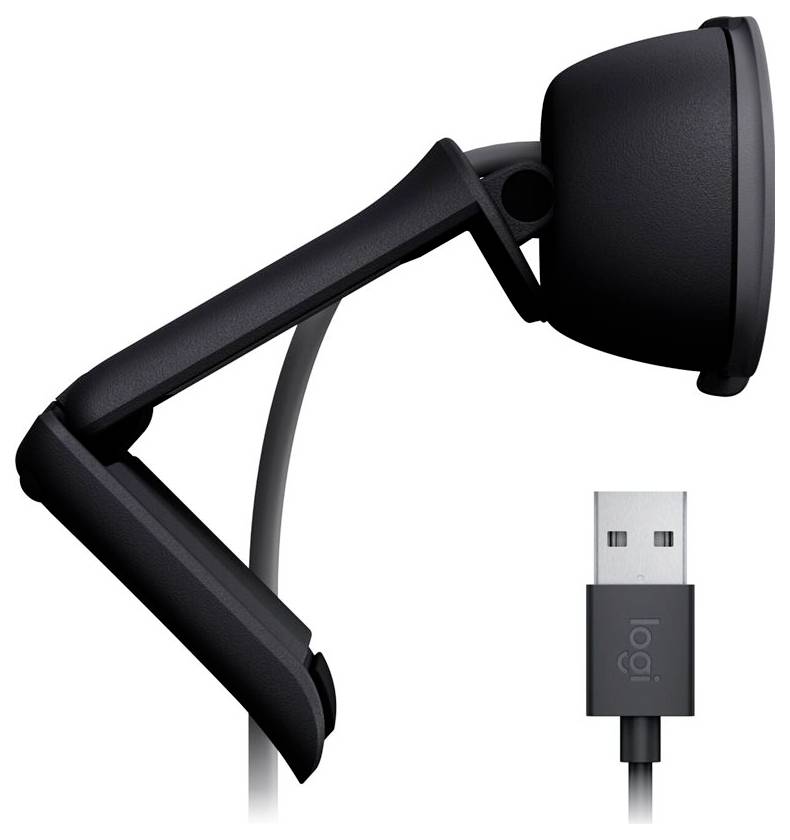 Logitech BRIO 105 Full HD-Webcam 1920 x 1080 Pixel Integrierte Abdeckblende, Mikrofon
