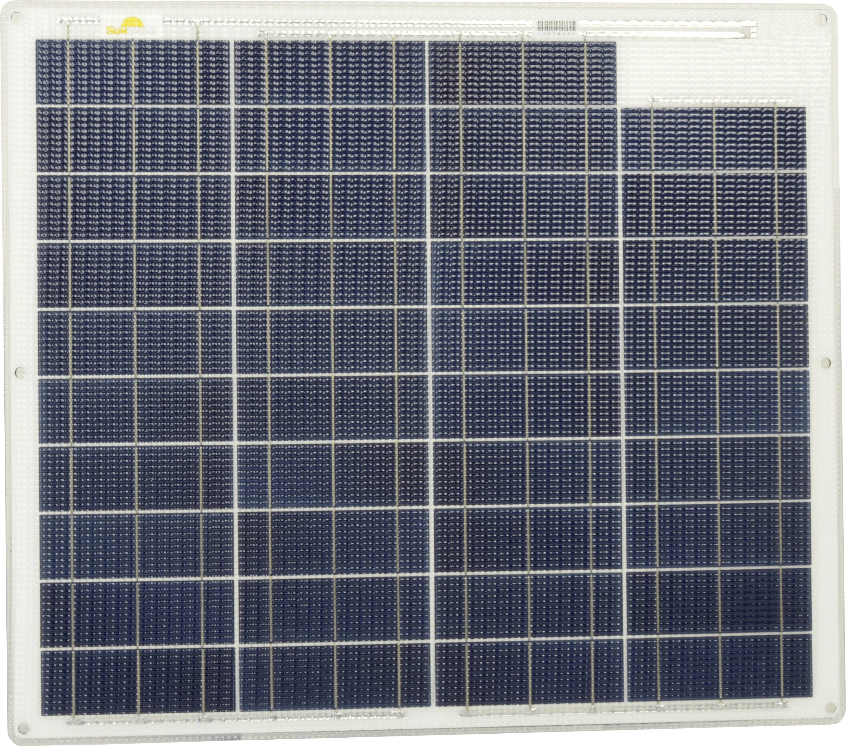 SunWare SW-40183, 60 Wp Monokristallines Solarmodul 60 Wp 12V