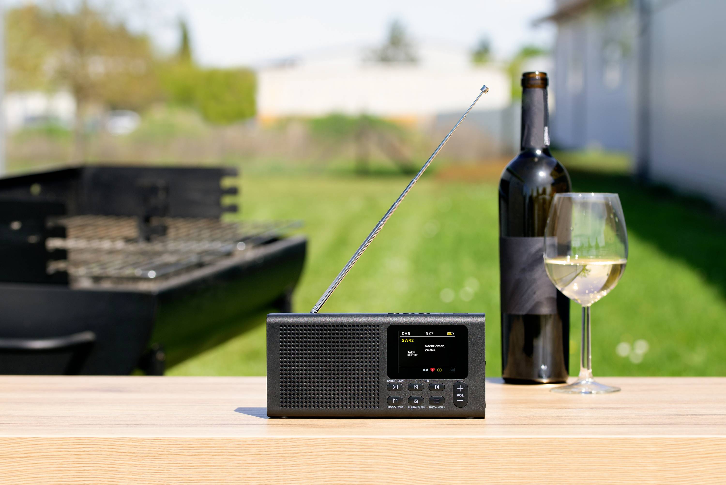 Dynavox DBT200 Taschenradio DAB+, FM Bluetooth®, DAB+ Schwarz