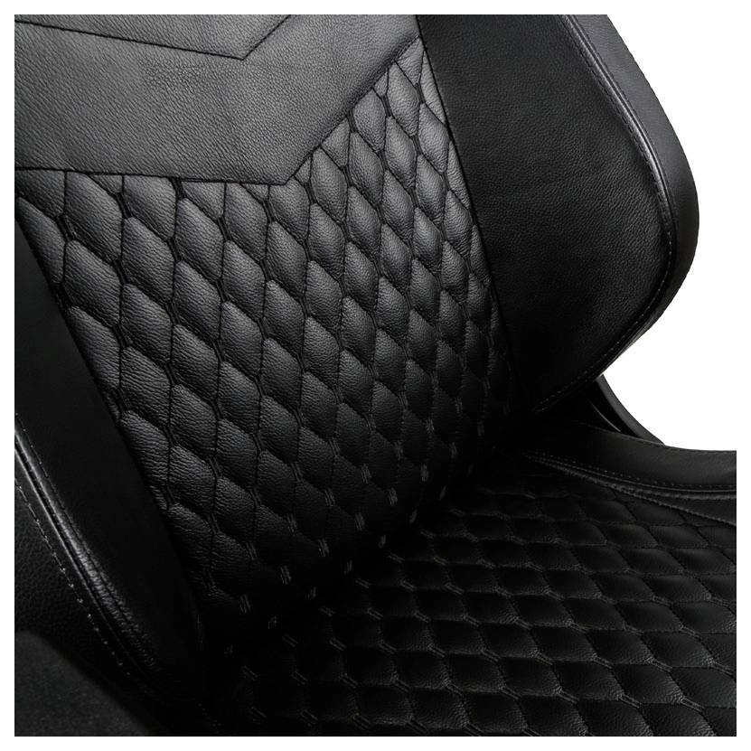 Noblechairs EPIC Echtleder Gaming Stuhl - schwarz Gaming-Stuhl