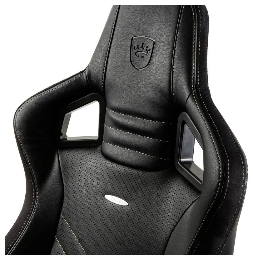 Noblechairs EPIC Gaming Stuhl - schwarz/gold Gaming-Stuhl