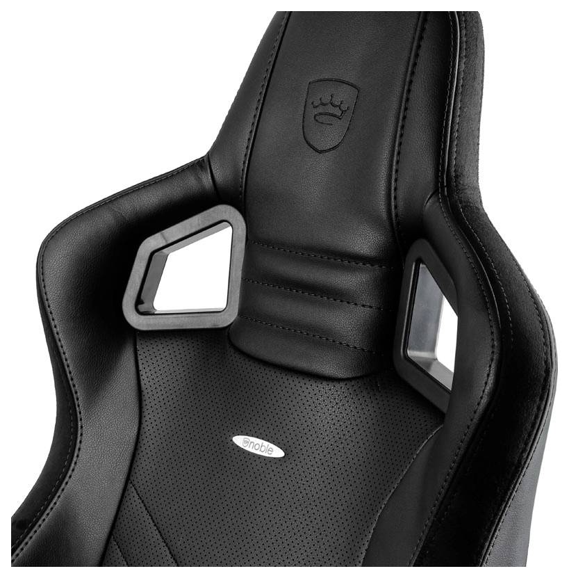 Noblechairs EPIC Gaming Stuhl - schwarz Gaming-Stuhl Schwarz