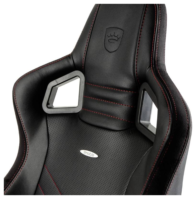 Noblechairs EPIC Gaming Stuhl - schwarz/rot Gaming-Stuhl Schwarz/Rot