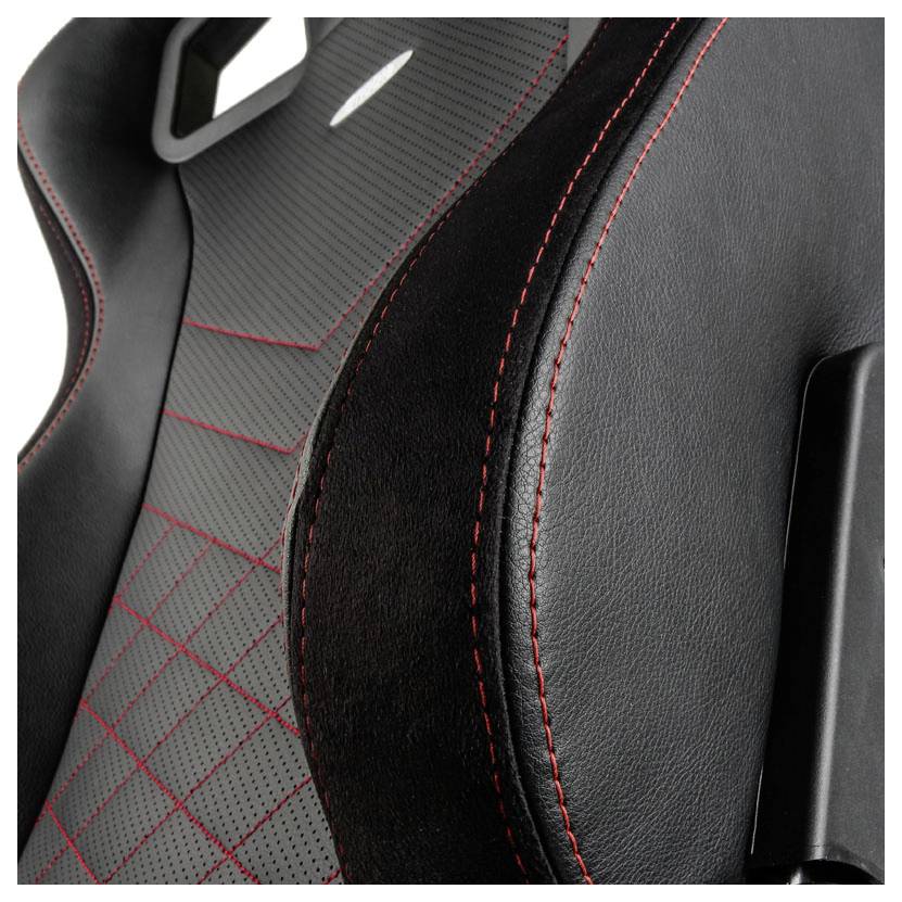 Noblechairs EPIC Gaming Stuhl - schwarz/rot Gaming-Stuhl Schwarz/Rot