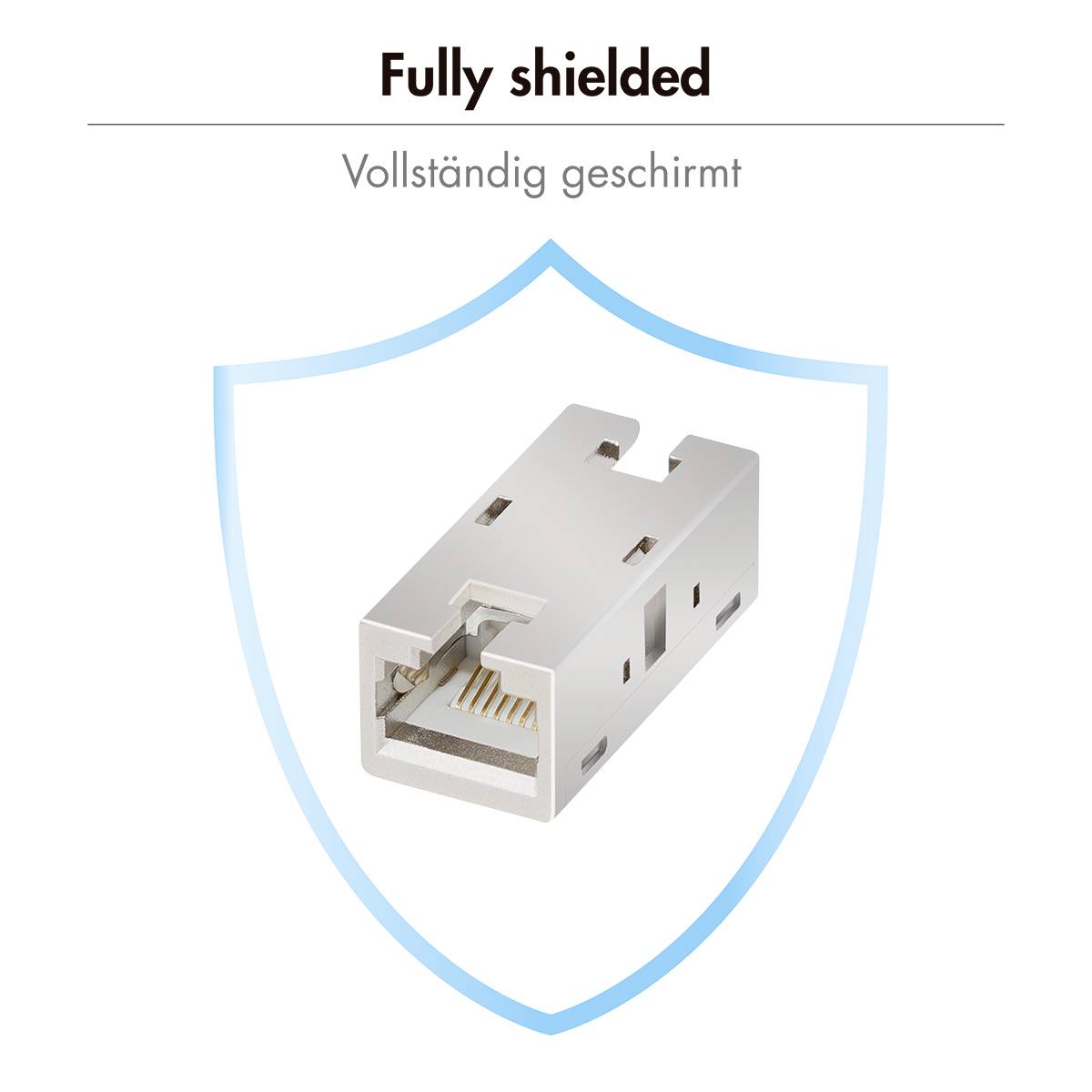 LogiLink NP0067 NP0067 Netzwerkverlängerung Aluminium