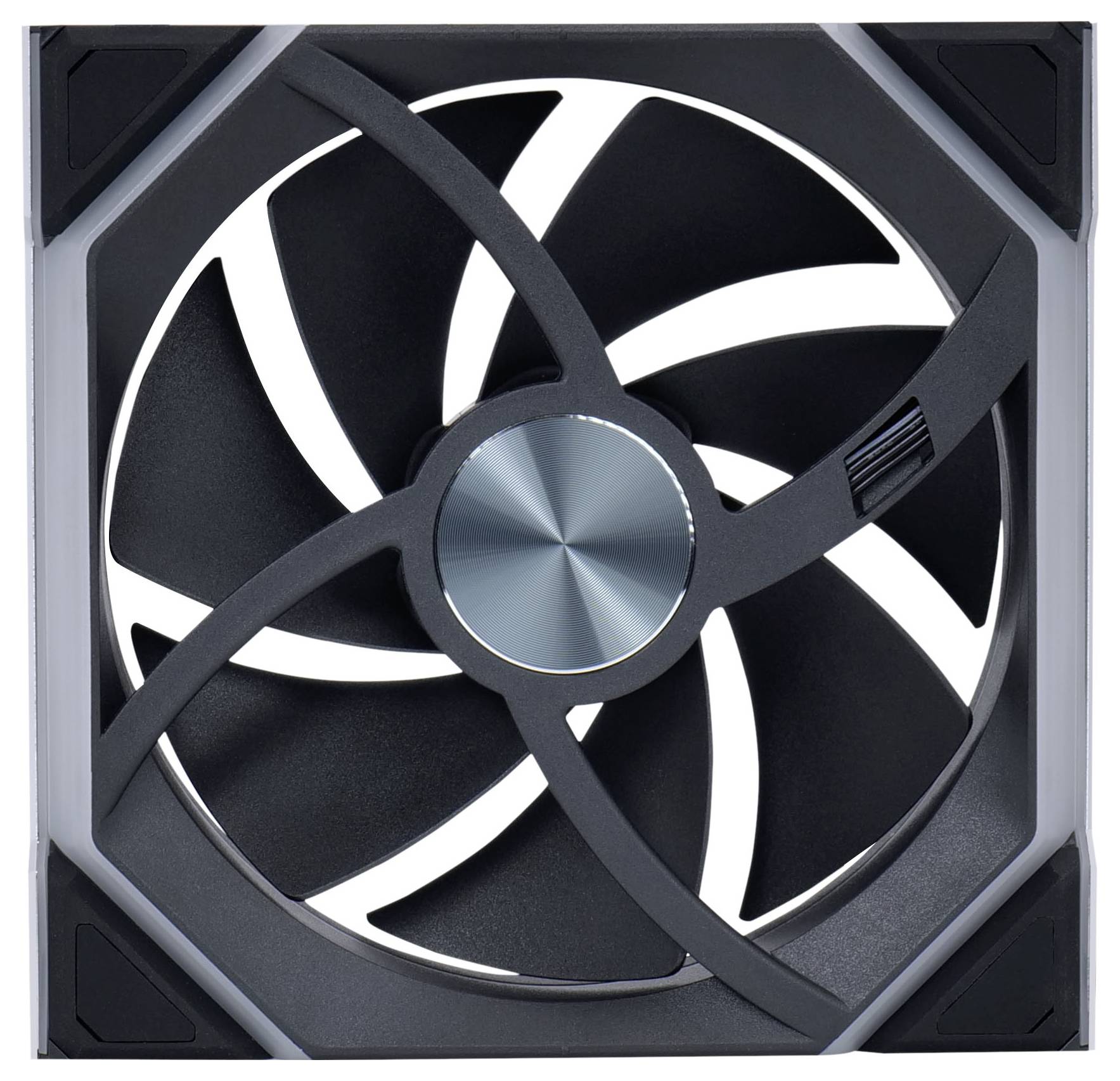 Lian Li UNI FAN SL Wireless ARGB PWM Lüfter, 3er-Pack inkl. Controller - 120mm PC-Gehäuse-Lüfter Schwarz (B x H x T) 120 x 124.5 x