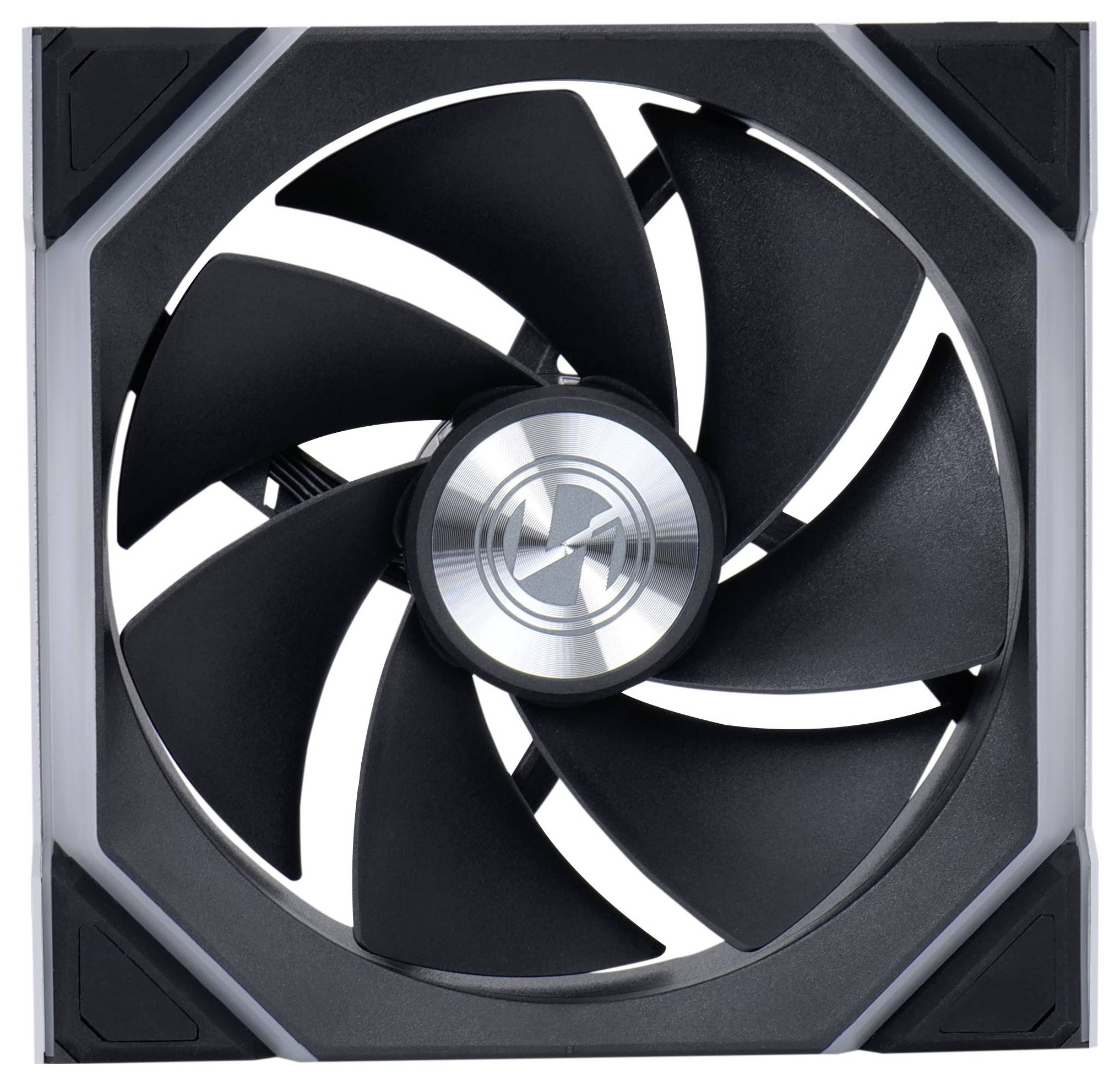 Lian Li Lian Li UNI FAN SL Wireless ARGB PWM Lüfter, 3er-Pack inkl. Controller - Revers PC-Gehäuse-Lüfter Schwarz (B x H x T) 120 x 124.5 x 28 mm