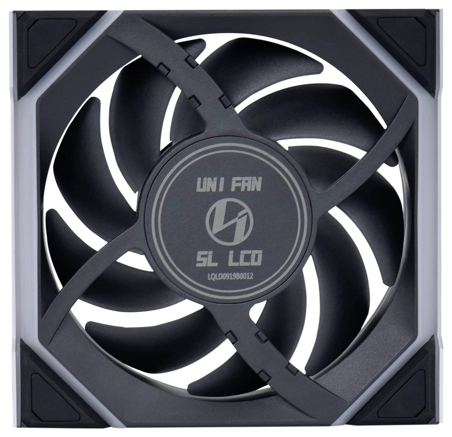 Lian Li UNI FAN SL Wireless LCD Lüfter, ARGB, PWM - Reverse Blade, 120 mm PC-Gehäuse-Lüfte