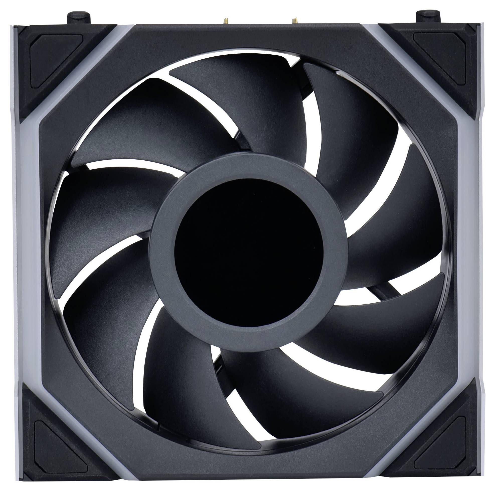 Lian Li UNI FAN SL Wireless LCD Lüfter, ARGB, PWM, 3er-Pack inkl. Controller PC-Gehäuse-Lüfter Schwarz (B x H x T) 120 x 124.5