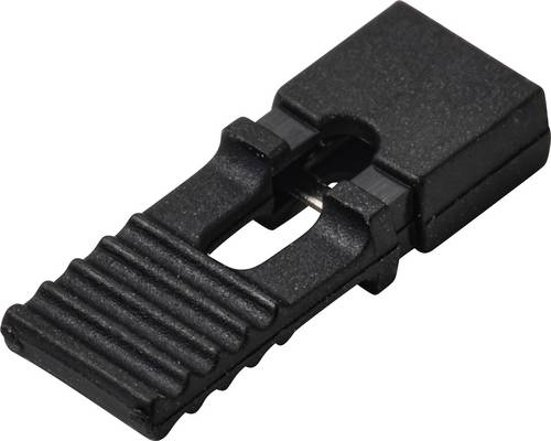 TRU COMPONENTS TC-13537768 Kurzschlussbrücke Rastermaß: 2.54 mm Polzahl je Reihe:2 Inhalt: 100 St.