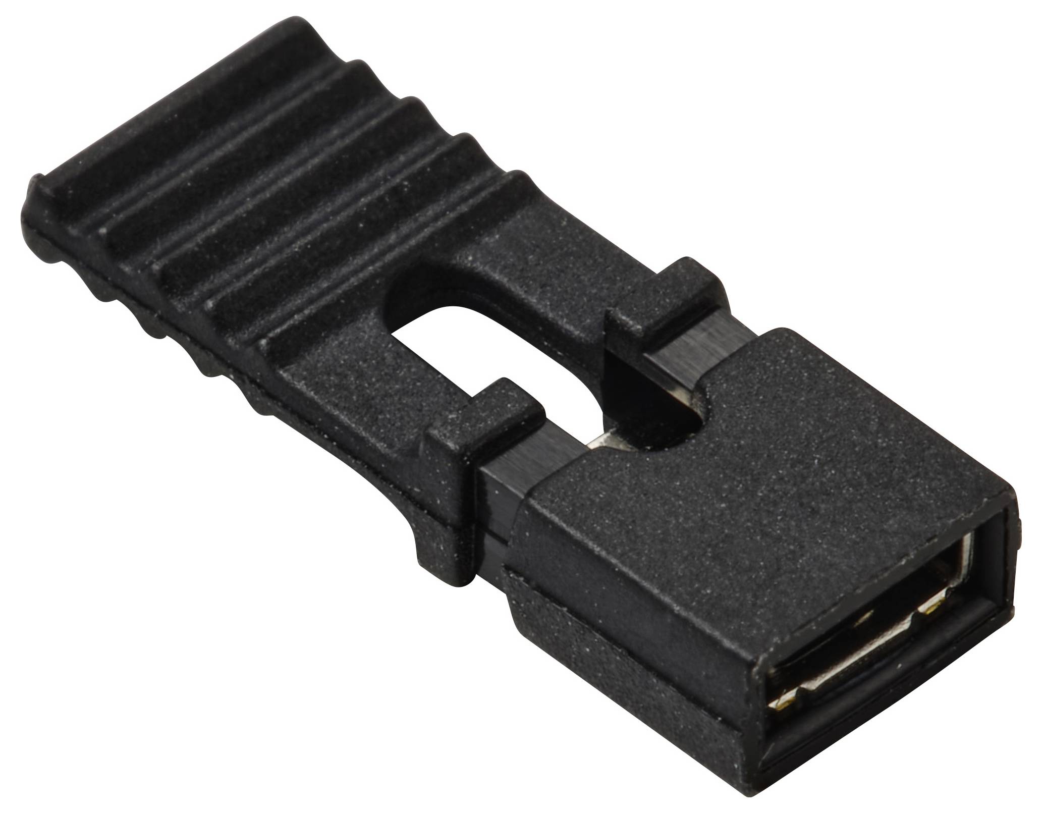 TRU COMPONENTS TC-13537768 Kurzschlussbrücke Rastermaß: 2.54mm Polzahl je Reihe:2 Inhalt: 100St.