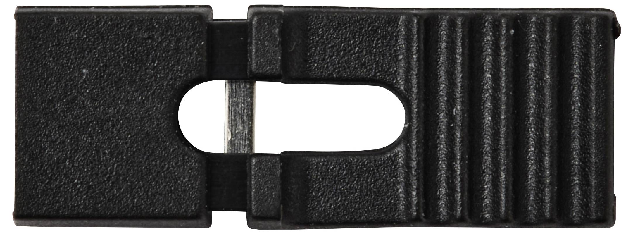 TRU COMPONENTS TC-13537768 Kurzschlussbrücke Rastermaß: 2.54mm Polzahl je Reihe:2 Inhalt: 100St.