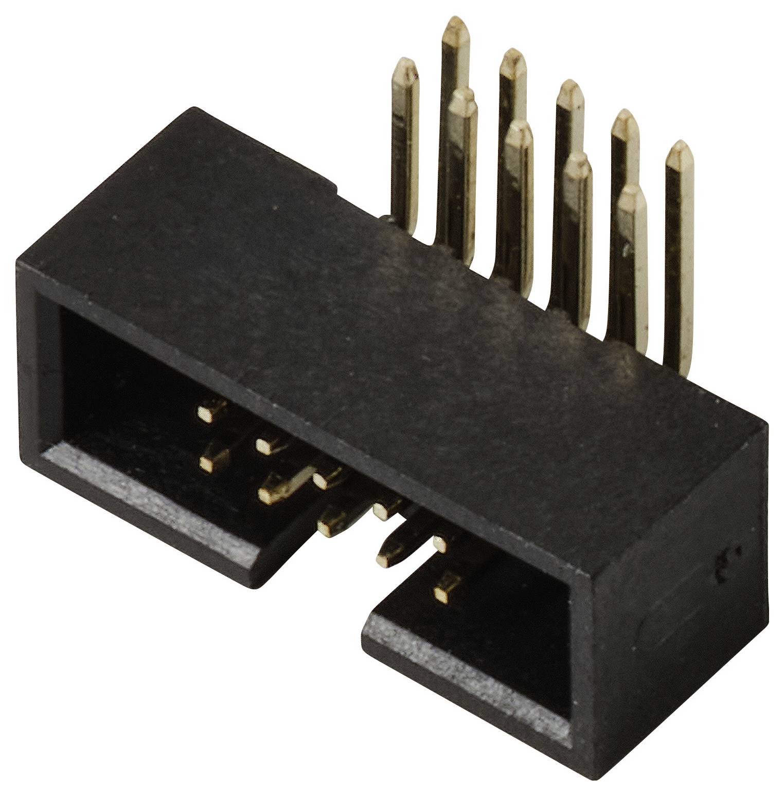 TRU COMPONENTS TC-13537812 Stiftleiste Rastermaß: 1.27mm Polzahl Gesamt: 10 Anzahl Reihen: 2