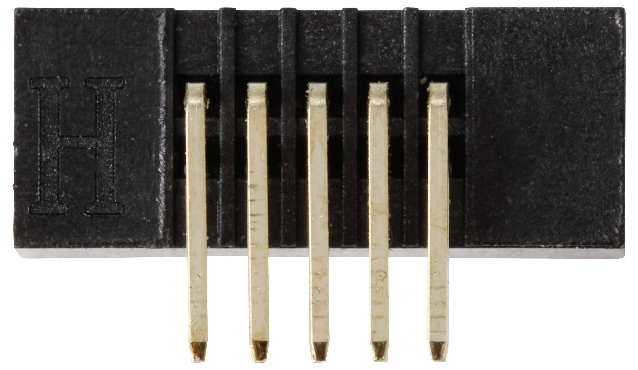 TRU COMPONENTS TC-13537812 Stiftleiste Rastermaß: 1.27mm Polzahl Gesamt: 10 Anzahl Reihen: 2